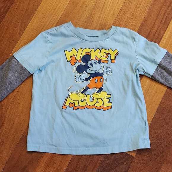 Disney Jumping Beans Mickey Mouse Jersey Size 5T - Picture 5 of 15